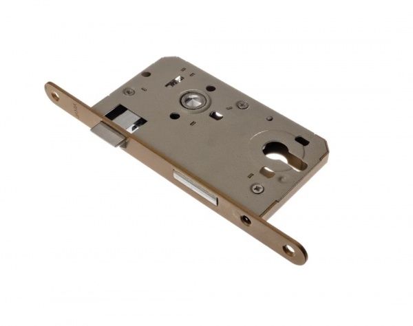 Дверний замок міжкімнатний JANIA 72\55 PZ лівий коричневий