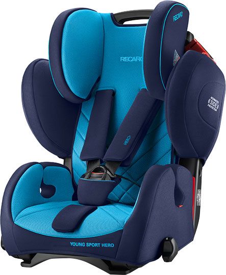 Автокресло RECARO Young Sport Hero Xenon blue 6203.21504.66