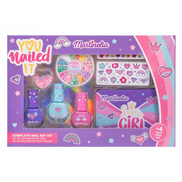 Набір дитячої декоративної косметики Martinelia Super Girl Complete Nail Art Kit (11911)