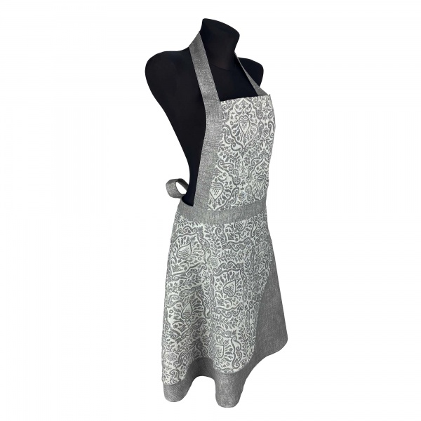 Фартук PERLA Вензель серебро La Nuit