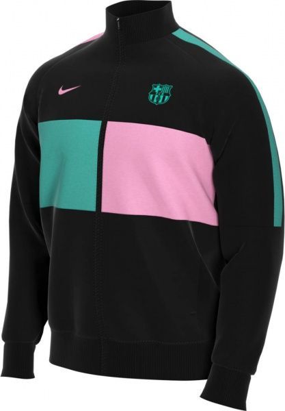Джемпер Nike FCB M NK I96 ANTHM TRK JKT CL CK8555-010 р. S чорний