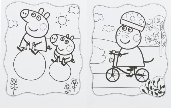 Книга «Свинка Пеппа. Водяна розмальовка» 978-966-462-717-4