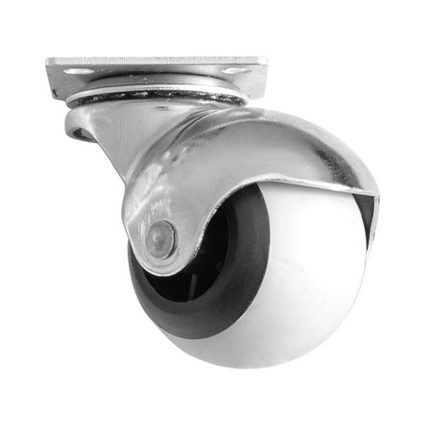 Ролик гумовий з платформою круглий 50 мм