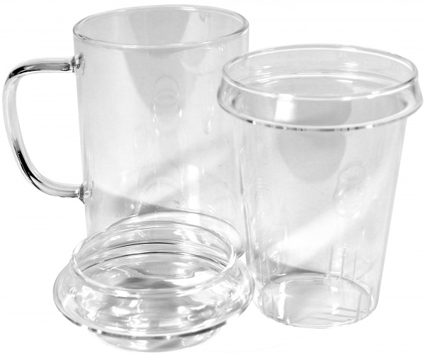 Чашка с заварником Симона 400 мл Чайна країна