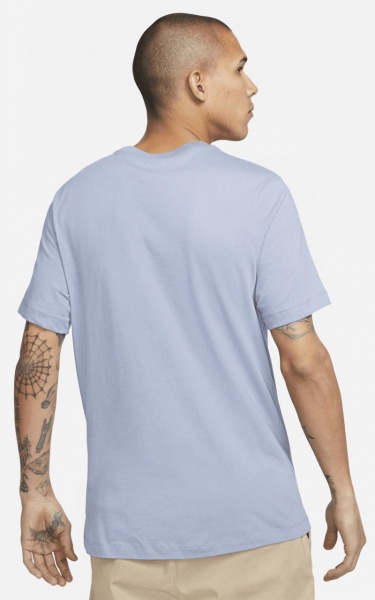 Футболка Nike M NSW CLUB TEE AR4997-493 р.L голубой