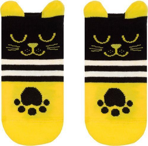 Шкарпетки дитячі Conte-Kids Tip-Top Кошенята 319 17С-59СП р.18 жовтий 