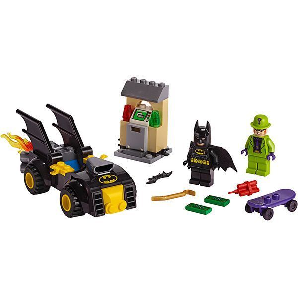 Конструктор Lego DC Comics Super Heroes Бетмен проти пограбування Загадочника 76137
