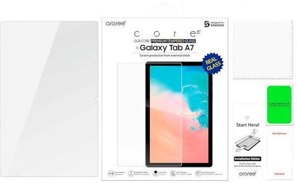 Захисне скло Samsung TEMPERED GLASS для Galaxy Tab A7 (T505) (GP-TTT505KDATW) 