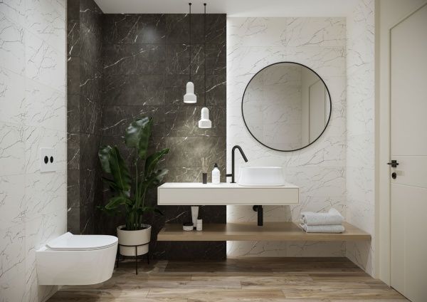 Плитка Ceramika Paradyz Libre Bianco Rekt. 29,8x59,8 