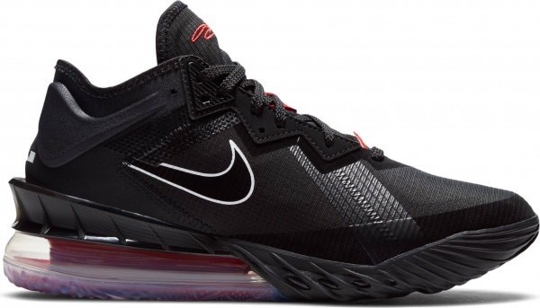 Кроссовки Nike LeBron 18 Low CV7562-001 р.US 9,5 черно-красный