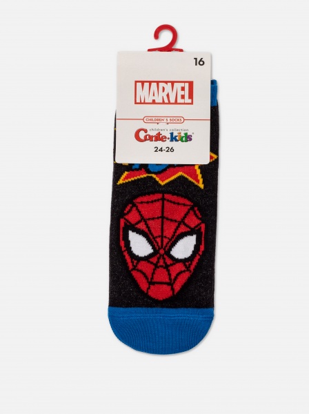Носки унисекс Conte-Kids Marvel (короткие) 17С-133СПМ 549 р.18 черный 