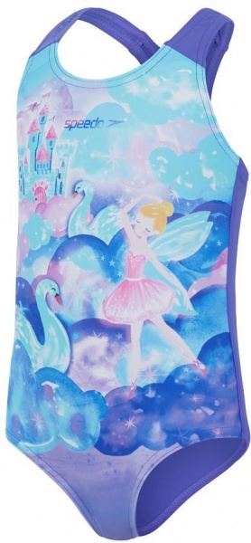 Купальник Speedo PLMT 1 PCE IF 8-07970H100 р.4YRS разноцветный
