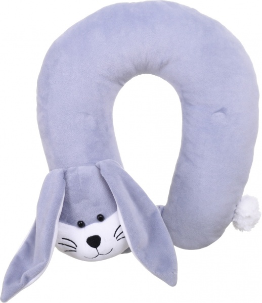 Подушка Зайчик 33 см фіолетовий Гулівер Країна 