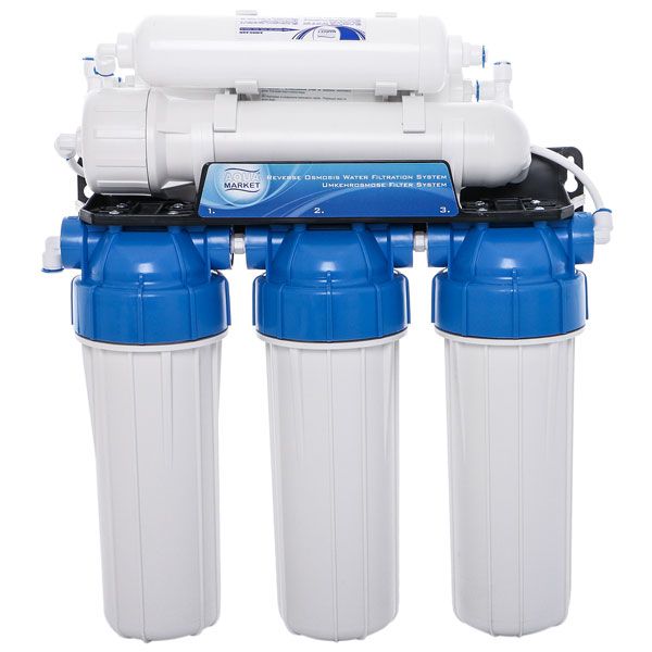 Система зворотного осмосу Aqua Market зворотнього осмосу з мінералізатором (RX-RO6-AQM-W 01)