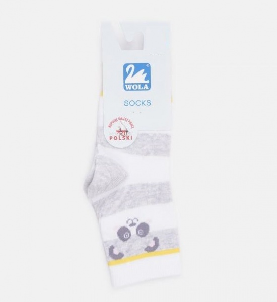 Шкарпетки унісекс Wola W24.01P 314 р. 21-23 білий 