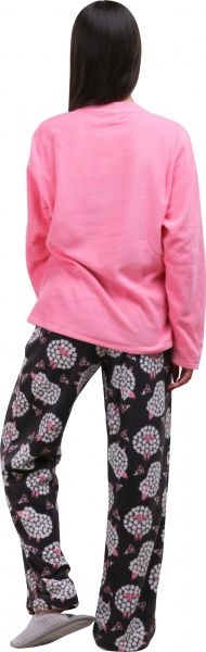 Костюм домашний женский La Nuit Pink Sheeps р. М черный с розовым 