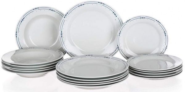 Сервиз столовый на 6 персон Sansa 18 предметов Banquet