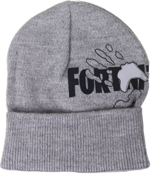 Шапочка детская для девочки Kraft+ 1001 р.52-54 серый меланж 