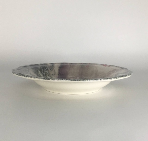 Тарілка для супу Tiffany Indian Red 24 см Porser Porselen