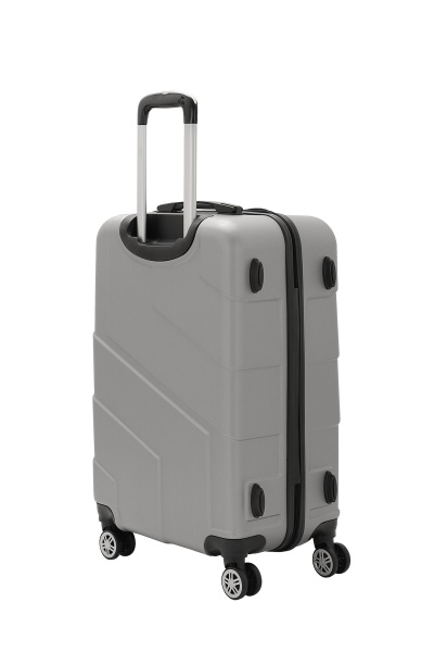 Чемодан 70 л серебряный MCS V358 на 4 колесах M 24