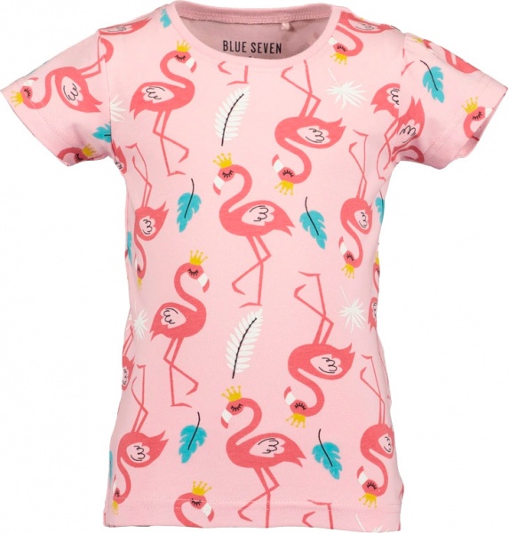 Футболка детские Blue Seven Flamingo AOP р.116 розалия 702278 X * 98 