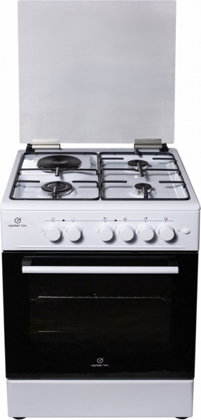 Плита комбинированная Greta KKE 62 LG 13 W