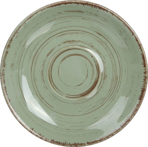 Чашка для кофе с блюдцем Antique Green 90 мл Bella Vita