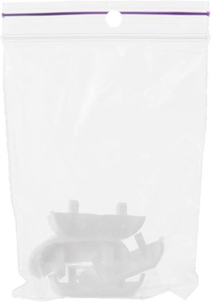 Ковпачок водовідливний на вікна 12х34 мм білий