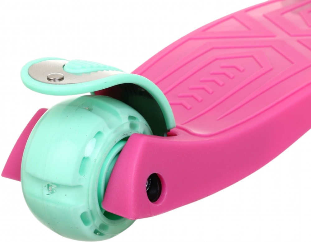Самокат MaxxPro kids рожевий LS306/maxi/ pink green