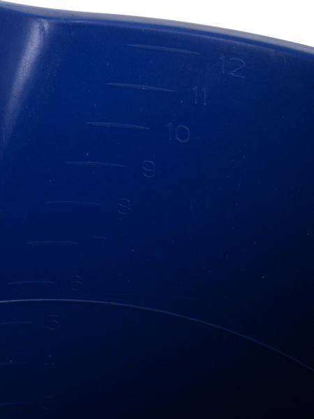 Відро будівельне синє 12 л