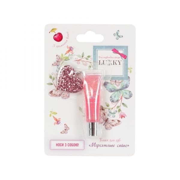 Блеск для губ Lukky нежно-розовый T18883