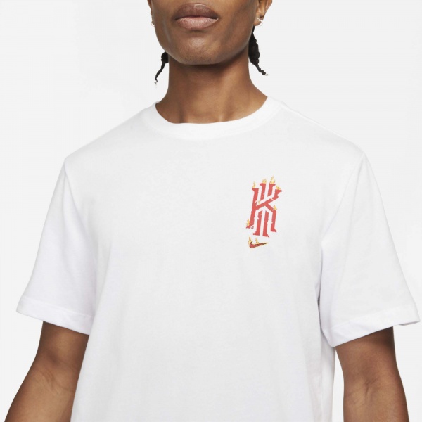 Футболка Nike KI M NK DF LOGO SS TEE DJ1566-100 р.2XL білий