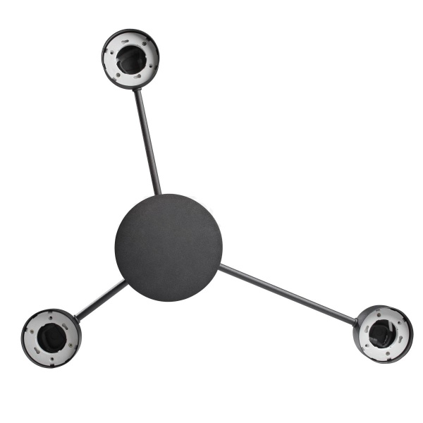 Люстра потолочная Светкомплект G Time 3xGX53 черный 