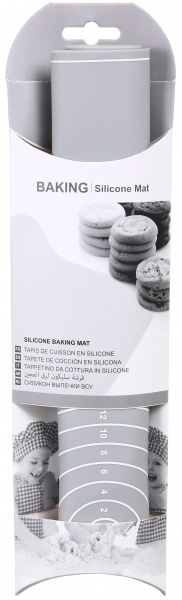Килимок для випікання grey силікон 49,5х39,5 см Flamberg Smart Kitchen
