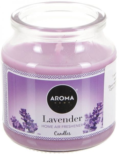Свеча ароматическая Candle Lavender 130 г Aroma Home