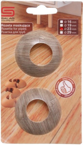 Розетка на труби Salag 67 дуб вікторія 23 мм
