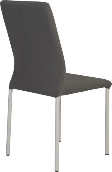 Стул обеденный Nowy Styl NIK WHITE (BOX-4) (CH) GD-50 белый молочный/темно-серый