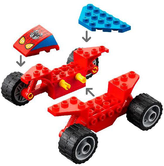 Конструктор LEGO Super Heroes Marvel Схватка Человека-Паука и Песчаной Человека 76172