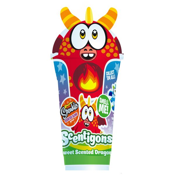 Ароматизована м'яка іграшка Kangaru Scenticorns Дракон Фредді «Вогняний бешкетник» 12 см KN3750