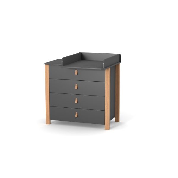 Комод підлоговий Veres Монако 900 темно-сірий під пеленатор 33.2.35.2.16 