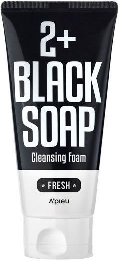 Пенка для умывания A'PIEU Apieu 2+ Black Soap Fresh Cleansing Foam 130 мл