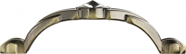 Меблева ручка скоба Kerron 96 мм CRL23-96 BA антична бронза