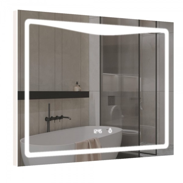 Зеркало со встроенной подсветкой Aquarius Савойя 70 белый 