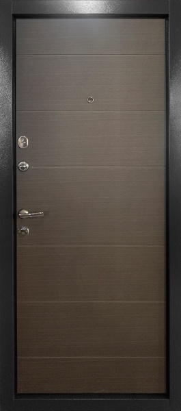 Двері вхідні Міністерство дверей КУ 202+ венге сірий горизонт 2050x960 мм ліві