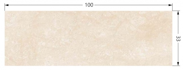 Плитка TABRIZ TILE Kenia Cream 33x100 