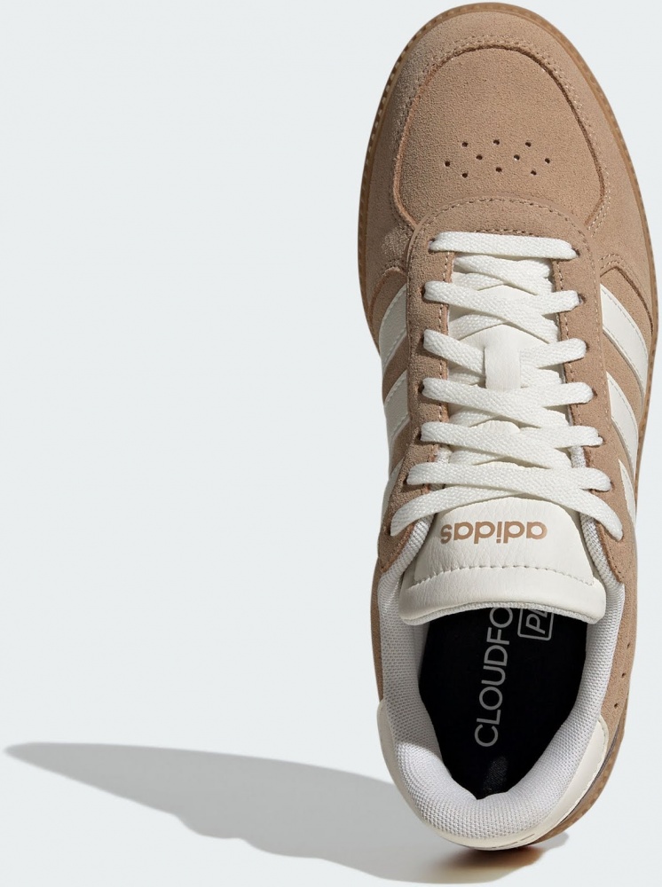 Кросівки жіночі Adidas BREAKNET SLEEK WARSAN/CWHITE/GUM3 IH1370 р.40 2/3 бежеві