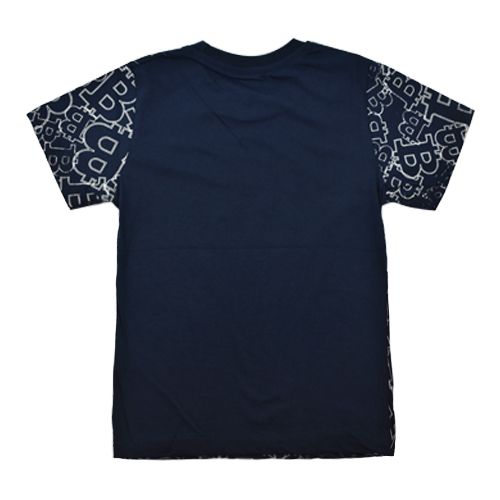 Футболка для мальчика Macma Bitcoin р.146 темно-синий 9002 