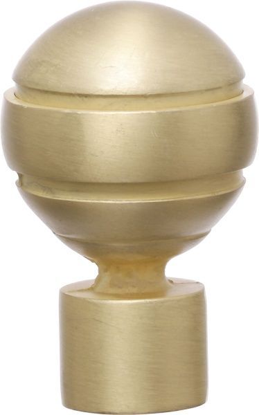 Наконечник Gardinia Kugel Chicago набірний d20 мм золото поліроване 