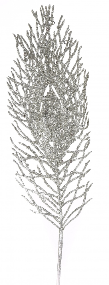 Гілочка декоративна перо колір в асорт пласт. 50 см EPI-EYK38534