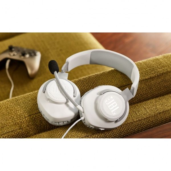 Гарнітура JBL® Quantum 100 white (JBLQUANTUM100WHT) 